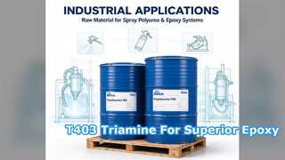 T403 Polieteramina Triamina para Adesivos Epóxi Industriais