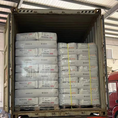 Bom preço Revestimentos em pó de sílica fumada hidrofóbica R 972 após tratamento com DDS on-line