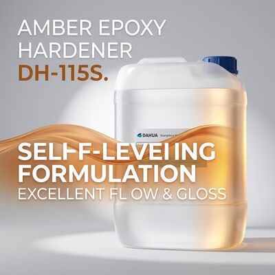 Bom preço DH-115S Polyamide Curing Agent for Epoxy Floor Paint Self-Leveling Coating On-line