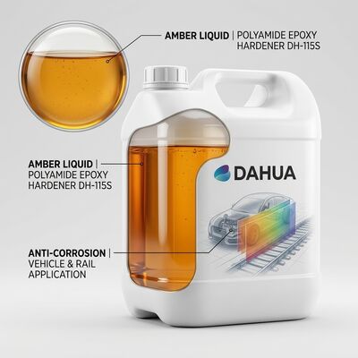 Bom preço DH-115S Polyamide Epoxy Hardener for Vehicle Rail Anti-Corrosion Coating On-line